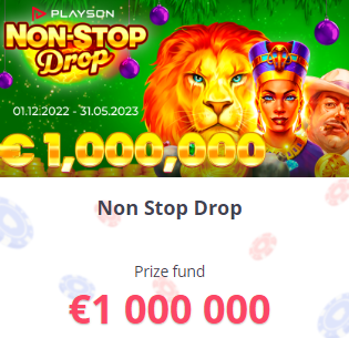 Glory Casino non stop drop